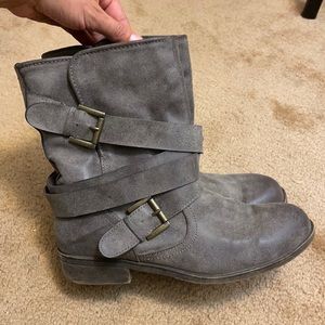 Madden Girl Gray Boots